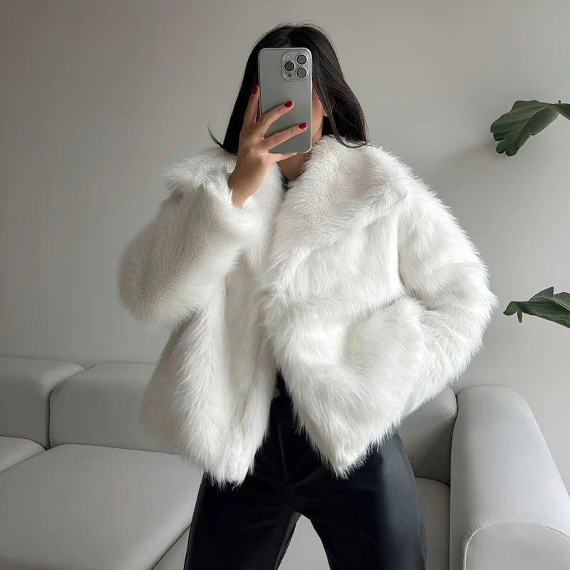 Deluxe Faux Fur Coat