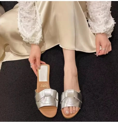 Braided Flat Sandals