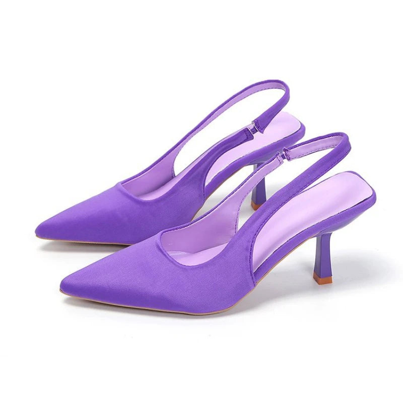 Pointed Toe Stiletto Pumps