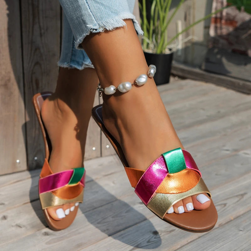 Braided Flat Sandals