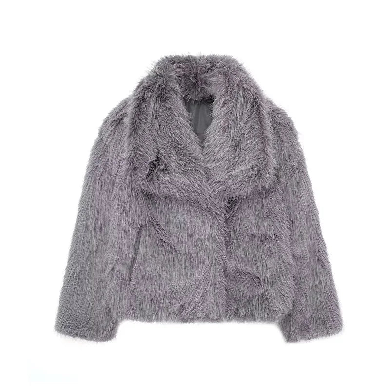 Deluxe Faux Fur Coat