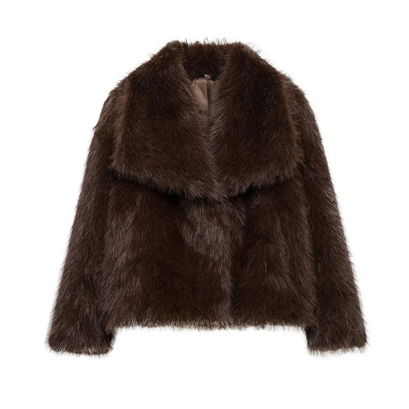 Deluxe Faux Fur Coat