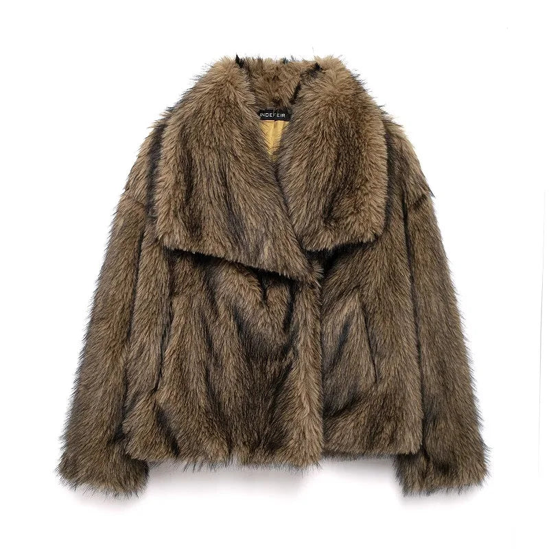 Deluxe Faux Fur Coat