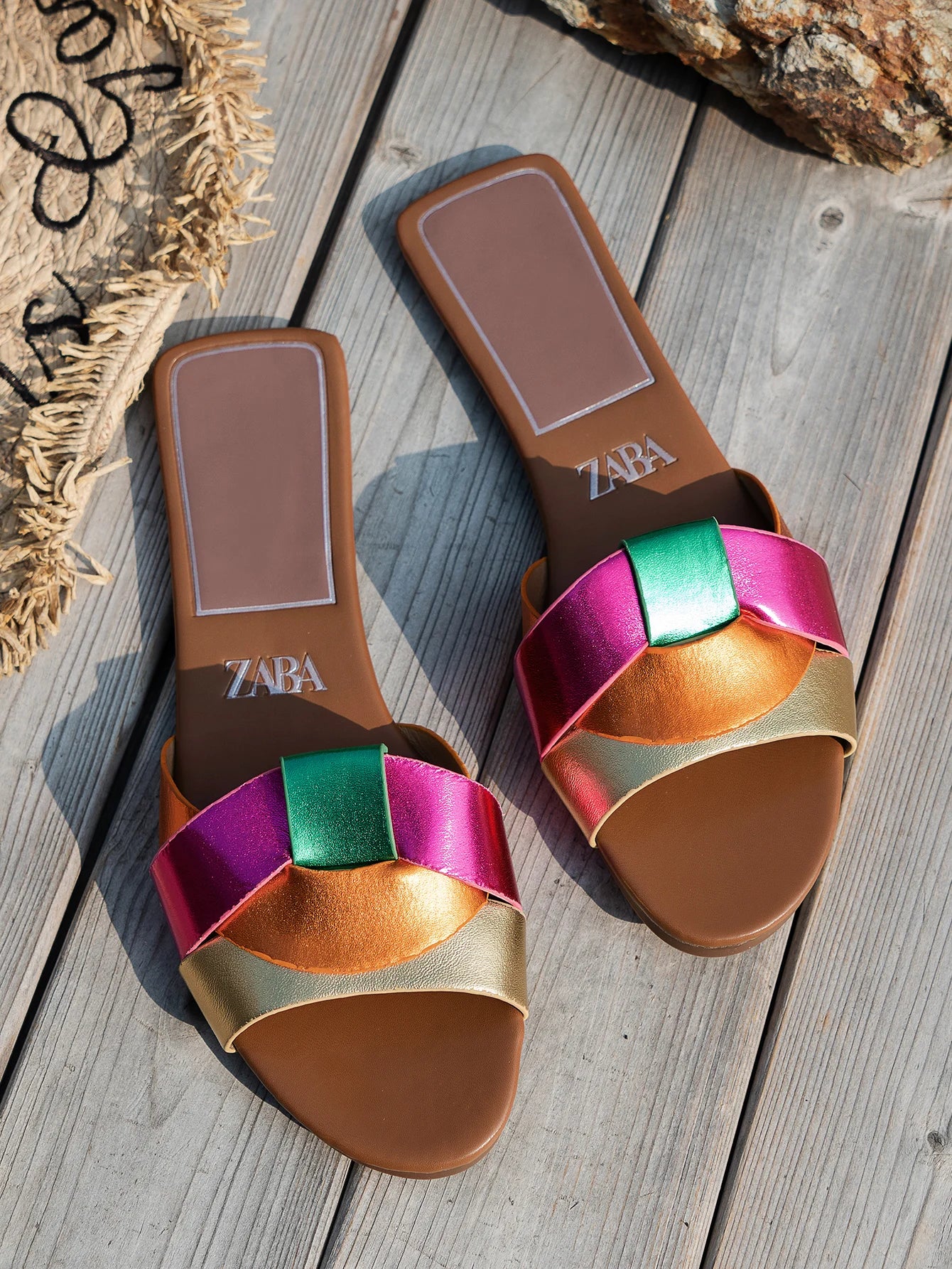 Braided Flat Sandals