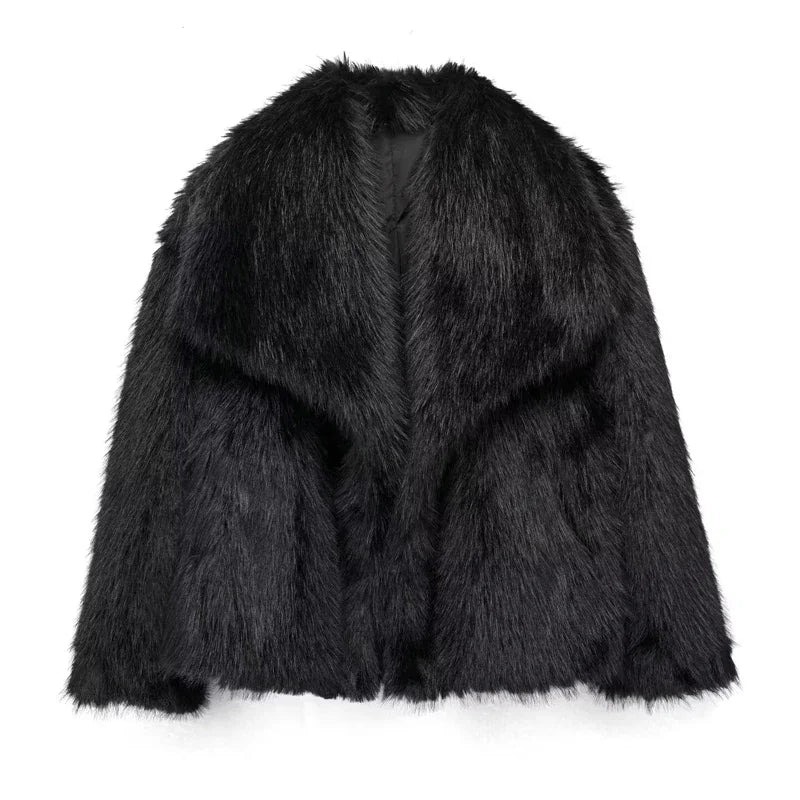 Deluxe Faux Fur Coat